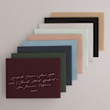 "Mountains" - Wedding Invitations in Ivory by Angela Thompson - Colored Envelopes Available