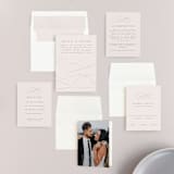 "Mountains" - Wedding Invitations in Ivory by Angela Thompson - Invitation Suite