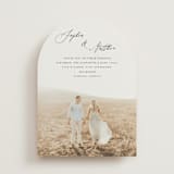 "un mariage photographique" - Wedding Invitations in Mocha by Benita Crandall - Front