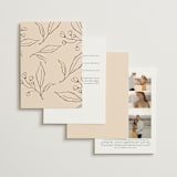 "un mariage photographique" - Wedding Invitations in Mocha by Benita Crandall - Back of Card Options