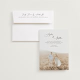 "un mariage photographique" - Wedding Invitations in Mocha by Benita Crandall - Invitation with Envelope