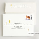 "Direction" - Wedding Invitations in Lemon by Owl and Toad - FREE Recipient Addressing