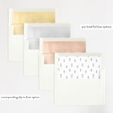 "Direction" - Wedding Invitations in Lemon by Owl and Toad - Envelope Liner Options