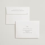 "Abundant Wreath" - Wedding Invitations in Fog by Pixel and Hank - FREE Recipient Addressing