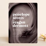 "joconde" - Wedding Invitations in Mahogany by chocomocacino - Front