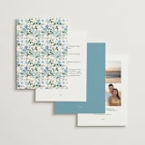 "Disney's Cinderella Fairytale" - Wedding Invitations in Bluebell by Susan Moyal - Back of Card Options