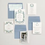 "Disney's Cinderella Fairytale" - Wedding Invitations in Bluebell by Susan Moyal - Invitation Suite