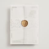 "Disney's Once Upon In a Dream" - Wedding Invitations in Spring by Petra Kern - Assembled with Vellum Wrap and Wax Seal