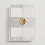 "New Orleans from Disney's Princess and The Frog" - Wedding Invitations in Mystic by Phrosné Barwood - Assembled with Vellum Wrap and Wax Seal