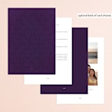 "Disney's Tangled Lanterns" - Wedding Invitations in Twilight by Simona Camp - Back of Card Options