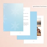 "Disney's Frozen True Love" - Wedding Invitations in Frozen by Lori Wemple - Back of Card Options