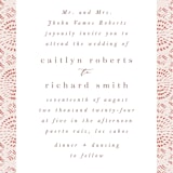 "Terracotta" - Wedding Invitations in Rust by Kanika Mathur - Close-Up