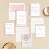 "Terracotta" - Wedding Invitations in Rust by Kanika Mathur - Invitation Suite