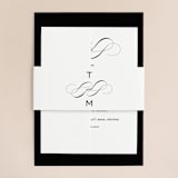 "Enamored" - Wedding Invitations in Obsidian by Kimberly FitzSimons - Assembled