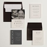 "Close-up" - Wedding Invitations in Sandstone by Nicole Walsh - Invitation Suite