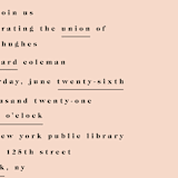 "New York" - Wedding Invitations in Blush by Nazia Hyder - Close-Up