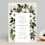 "A Garden Wedding" - Wedding Invitations in Magnolia by Chris Griffith - Front