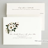 "A Garden Wedding" - Wedding Invitations in Magnolia by Chris Griffith - FREE Recipient Addressing