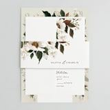"A Garden Wedding" - Wedding Invitations in Magnolia by Chris Griffith - Assembled