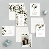 "A Garden Wedding" - Wedding Invitations in Magnolia by Chris Griffith - Invitation Suite