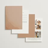 "Watercolor dune" - Wedding Invitations in Desert by Yuliya Evseeva - Back of Card Options