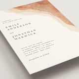"Watercolor dune" - Wedding Invitations in Desert by Yuliya Evseeva - Detail