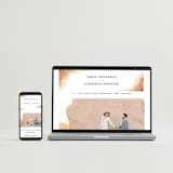 "Watercolor dune" - Wedding Invitations in Desert by Yuliya Evseeva - FREE Wedding Website