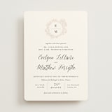 "French Roses" - Wedding Invitations in Blush by 2birdstone - Front