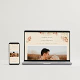 "Falling Foliage" - Wedding Invitations in Stone by Robert and Stella - FREE Wedding Website