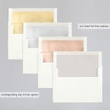 "Rustic Grain" - Wedding Invitations in Ashwood by Oma N. Ramkhelawan - Envelope Liner Options