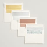 "At Sea" - Wedding Invitations in Sky by Nicoletta Savod - Envelope Liner Options