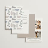 "The Minimalist" - Wedding Invitations in Air by lulu and isabelle - Back of Card Options