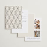 "Big Date" - Wedding Invitations in Ivory by Anastasia Makarova - Back of Card