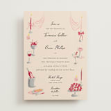 "Velvet Cherry" - Wedding Invitations in Cherry by Sarah Rosenthal - Front