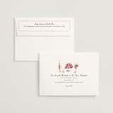 "Velvet Cherry" - Wedding Invitations in Cherry by Sarah Rosenthal - FREE Recipient Addressing