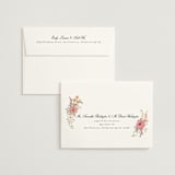 "Cherished" - Wedding Invitations in Sunset by Susan Moyal - FREE Recipient Addressing