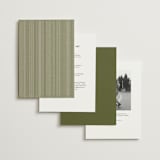 "hayden" - Wedding Invitations in Blush by Ellen Schlegelmilch - Back of Card Options