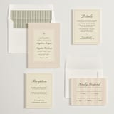 "hayden" - Wedding Invitations in Blush by Ellen Schlegelmilch - Invitation Suite