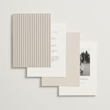 "New York Toile" - Wedding Invitations in Antique by Jenna Holcomb - Back of Card Options