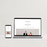 "Floral Cascade" - Wedding Invitations in Alpine by Pixel and Hank - FREE Wedding Website
