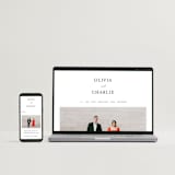 "Floral Cascade" - Wedding Invitations in Fern by Pixel and Hank - FREE Wedding Website