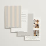 "nautical nuptials" - Wedding Invitations in Sea Breeze by Rebecca Durflinger - Back of Card Options