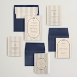 "nautical nuptials" - Wedding Invitations in Sea Breeze by Rebecca Durflinger - Invitation Suite