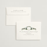 "Hydrangea Vine" - Wedding Invitations in Coastal by Susan Moyal - FREE Recipient Addressing