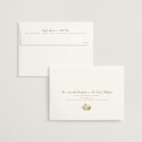 "Avalon" - Wedding Invitations in Chiffon by Everett Paper Goods - FREE Recipient Addressing