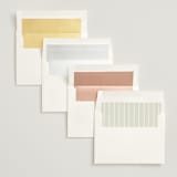 "Avalon" - Wedding Invitations in Chiffon by Everett Paper Goods - Envelope Liner Options