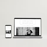 "Wistful" - Wedding Invitations in Mist by Everett Paper Goods - FREE Wedding Website