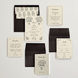 "Roses" - Wedding Invitations in Vanilla by Ani Somi - Invitation Suite