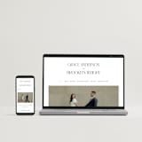"Grand Scale" - Wedding Invitations in Caviar by Olivia Raufman - FREE Wedding Website