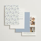 "Lavender" - Wedding Invitations in Tuscany by Claudia Orengo - Back of Card Options